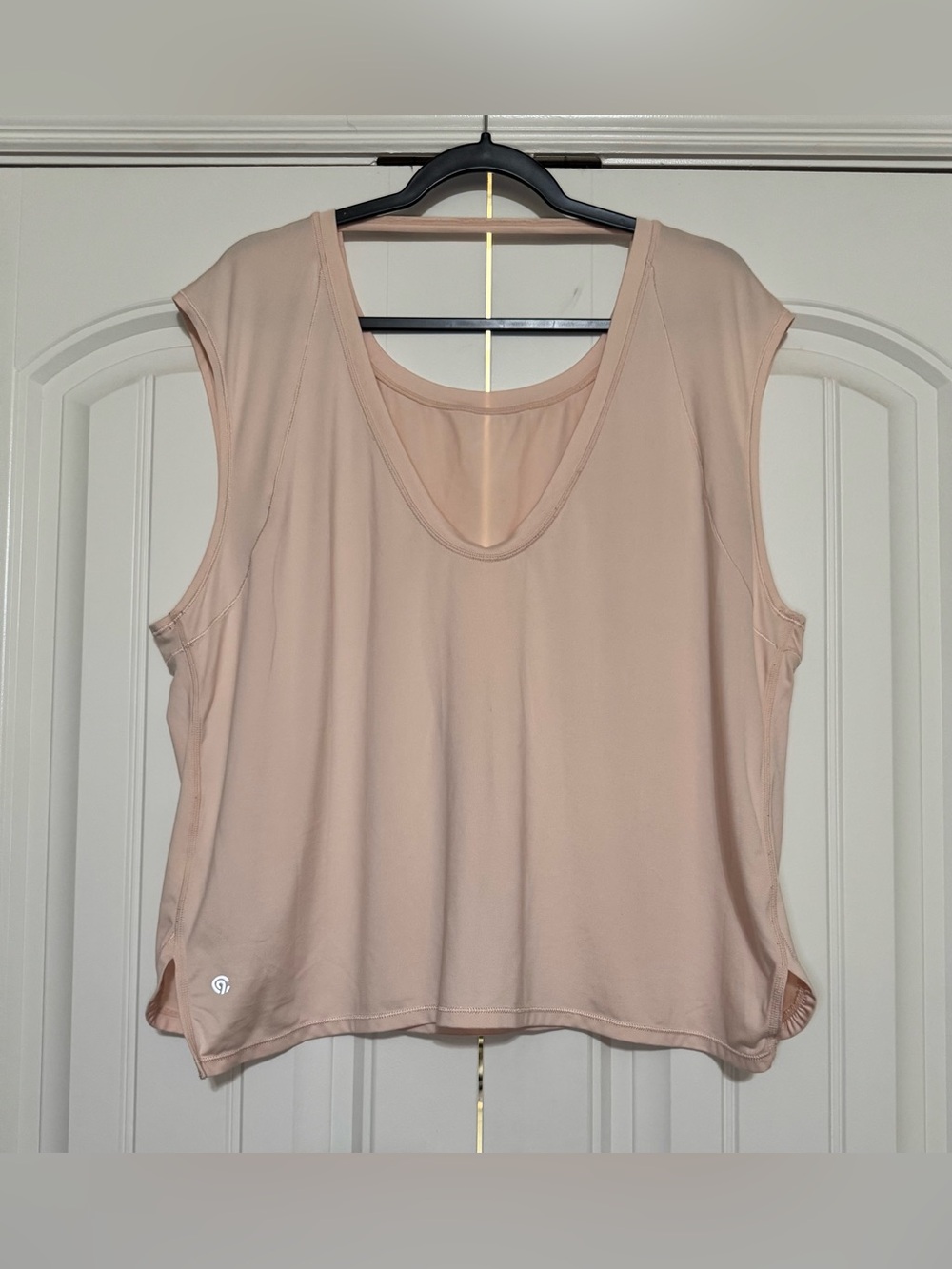 C9 by Champion Blush Tank Top - Light Pink Performance Open Back